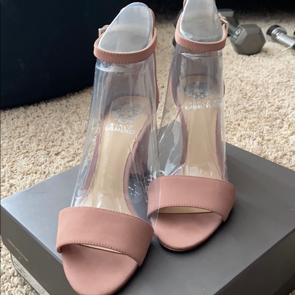 Vince Camuto Shoes - Vince Camuto open toe block heel pumps